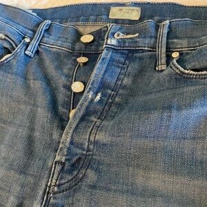 MOTHER The Stunner Ankle Fray size 27 - 98% Cotton